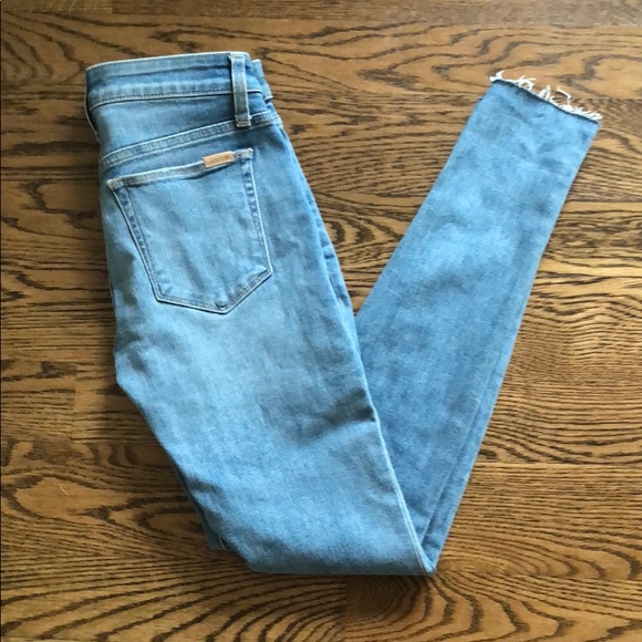 Joe's Jeans Denim - Joes skinny jean raw hem